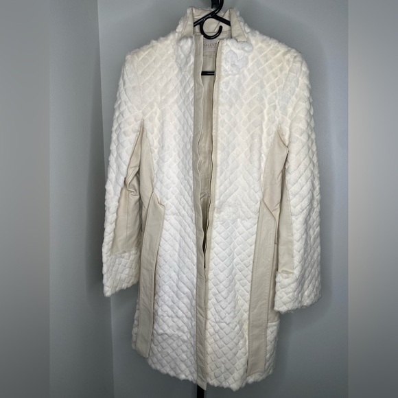 Valentino Roma Leather and Rabbit Fur Coat 🌟 - Picture 8 of 13